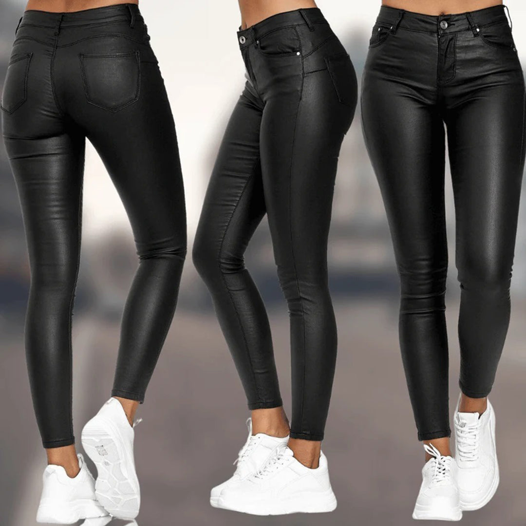 Victoria | Elegant Black Trousers - ginlerie 1