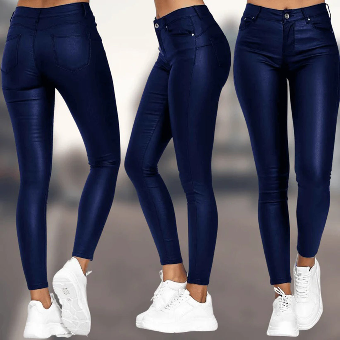 Victoria | Elegant Black Trousers - ginlerie 3