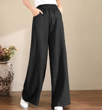 Victoria | Elegant Loose-Fitting Trousers - ginlerie 0