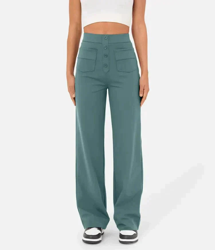 Victoria | High-Waisted Trousers - ginlerie 0