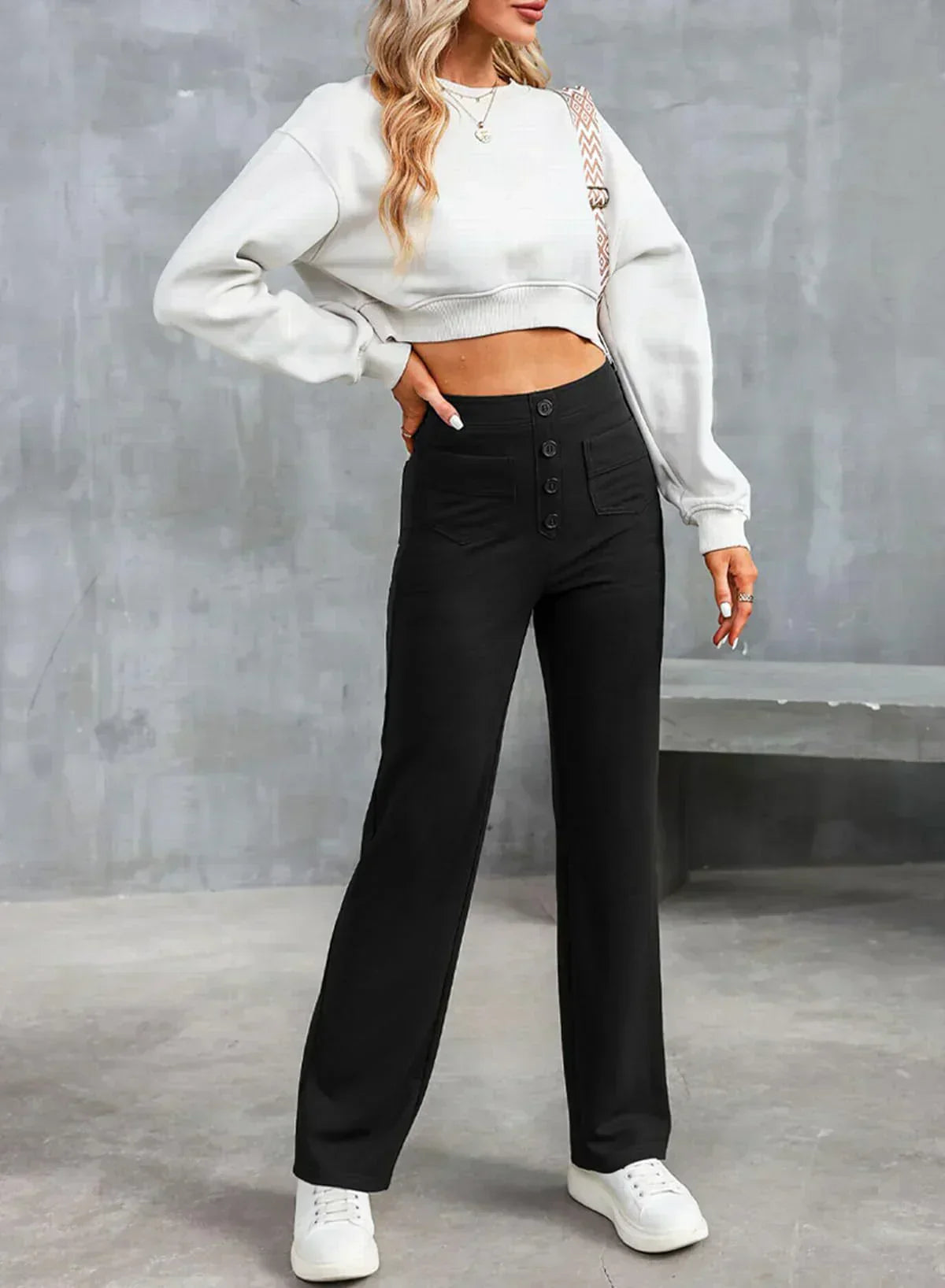 Victoria | High-Waisted Trousers - ginlerie 2