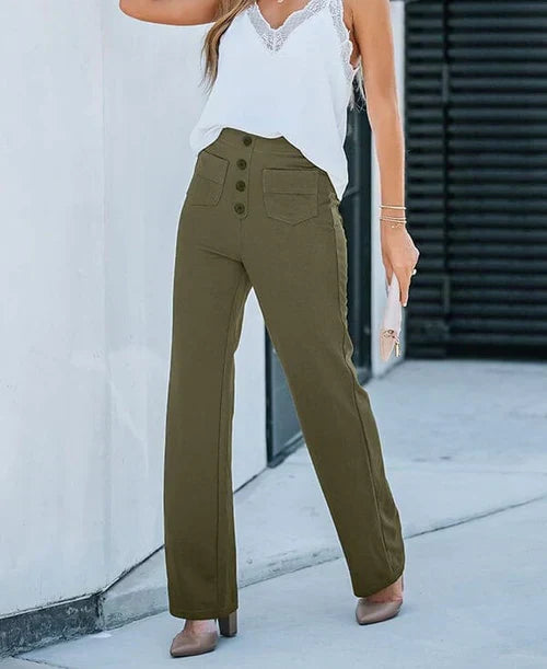Victoria | High-Waisted Trousers - ginlerie 4