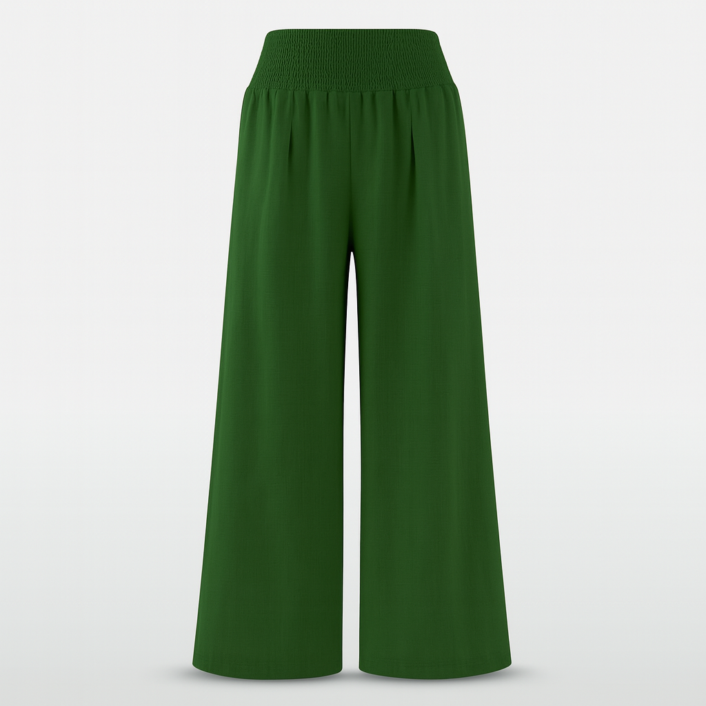 Victoria | Lightweight Wide-Leg Trousers - ginlerie 4