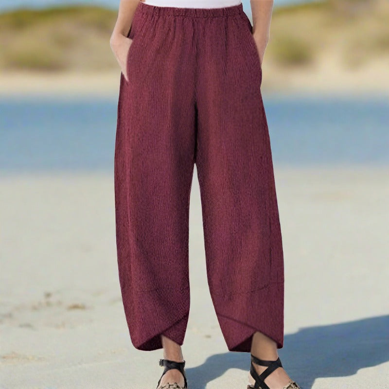 Victoria | Relaxed Fit Trousers - ginlerie 7