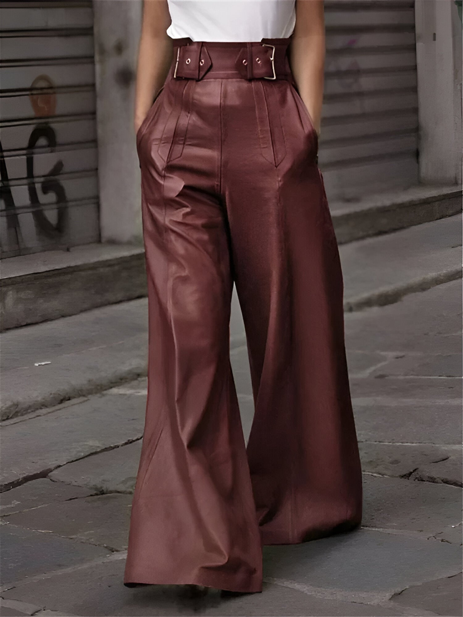 Victoria | Wide-Leg Trousers - ginlerie 5