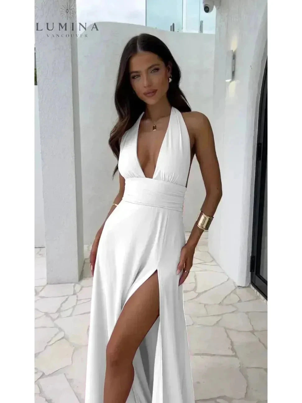 Wren | Elegant Summer Wedding Guest Dress - ginlerie 5