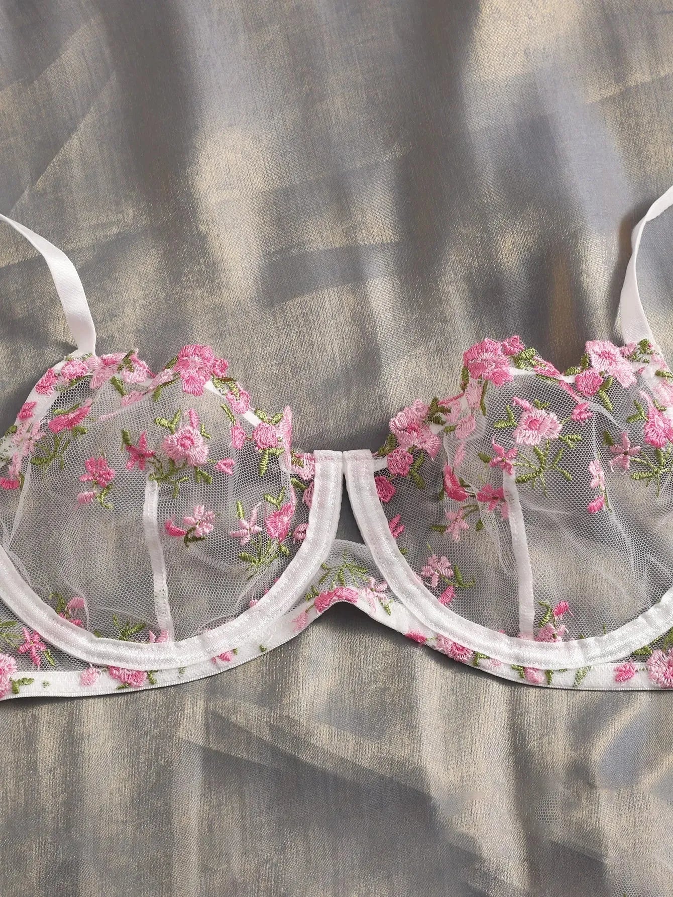 Juliet | Floral Lingerie set - ginlerie