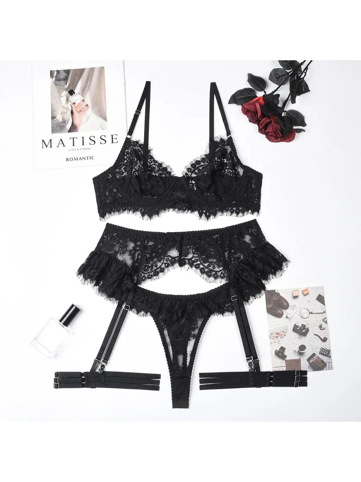 Liana's Lingerie Set - ginlerie