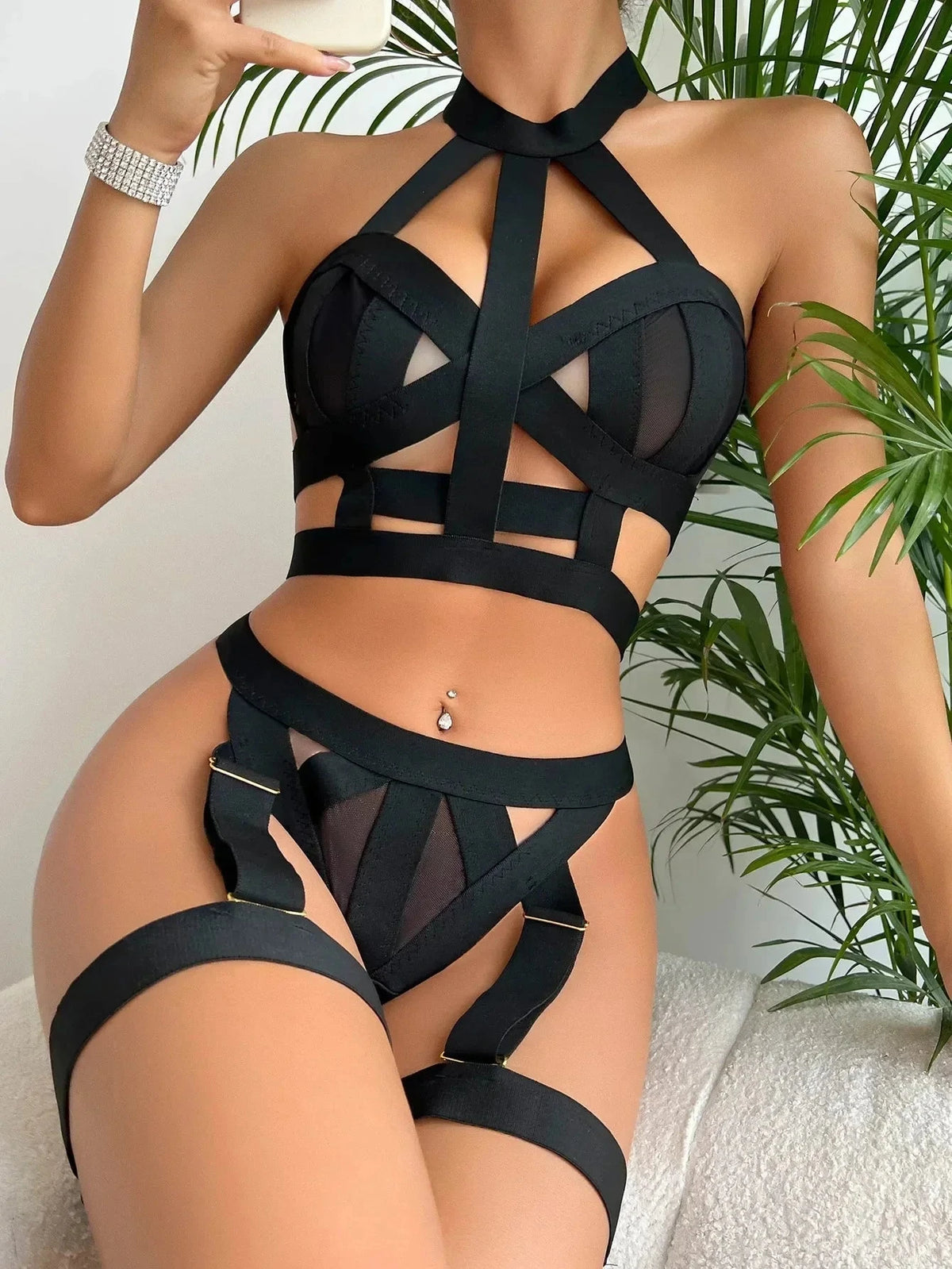 Noelle's Lingerie Set - ginlerie