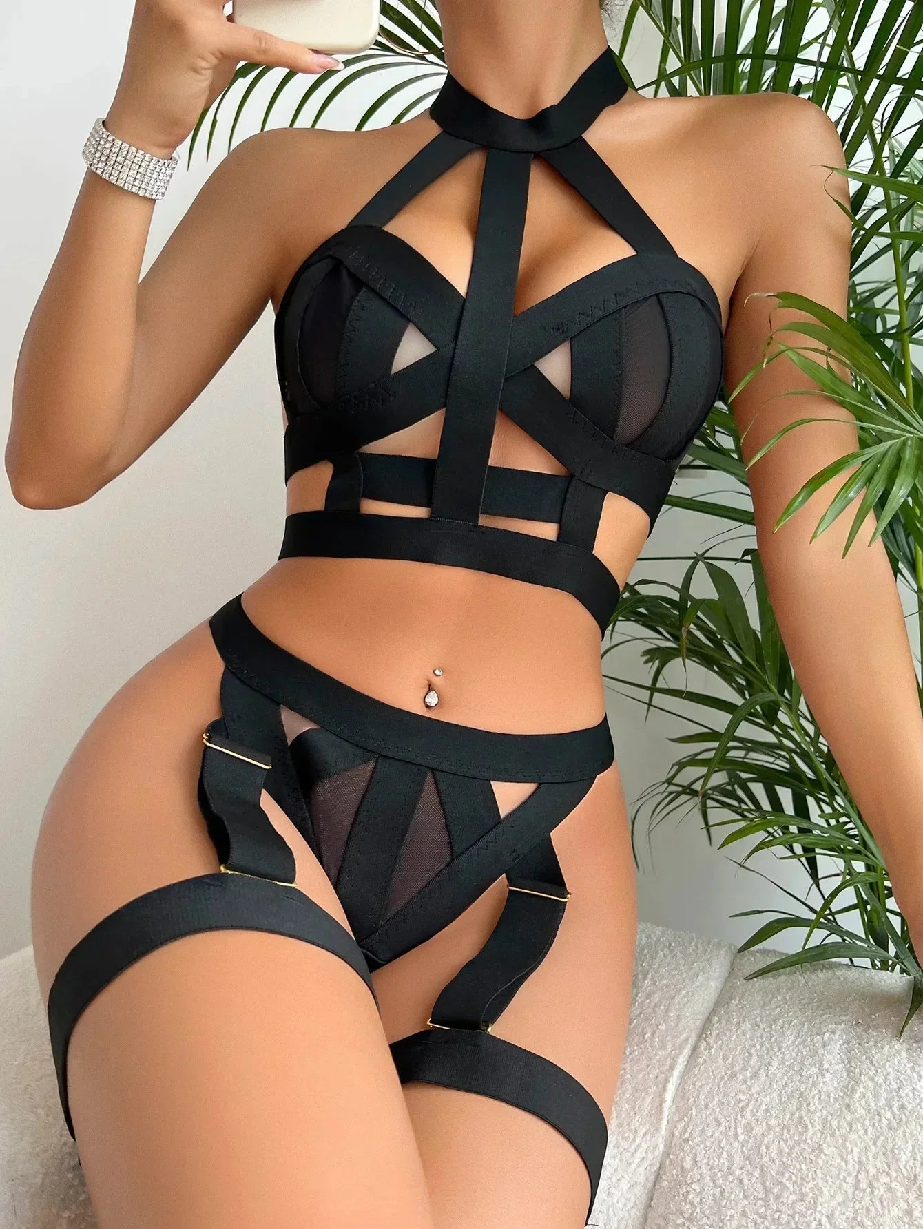 Noelle's Lingerie Set - ginlerie